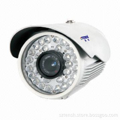 White LED CCTV Camera with PAL/NTSC Scanning System